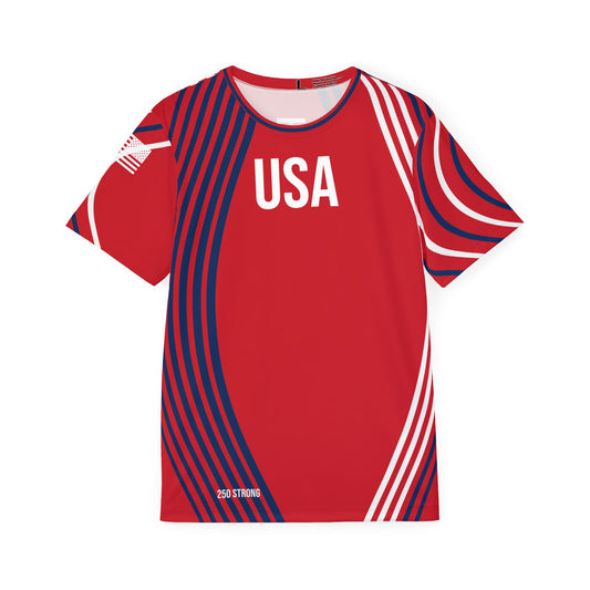 250 Strong - Red - Unisex Cycling Jersey