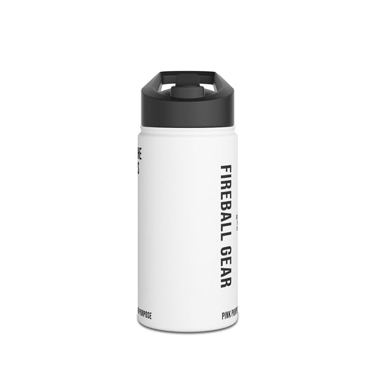 Pink Purpose - White - Stainless Steel Water Bottle