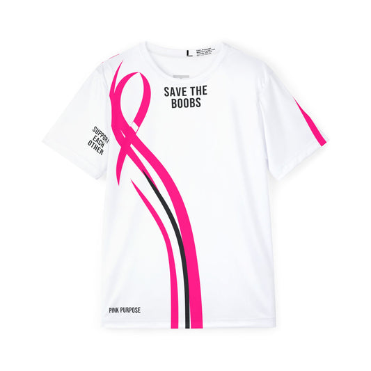 Pink Purpose - White - Unisex Performance Jersey