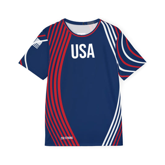 250 Strong - Navy - Unisex Cycling Jersey