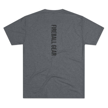 Fireball Gear - Flamme &amp; Ausrüstung - Schwarz - Unisex Triblend T-Shirt