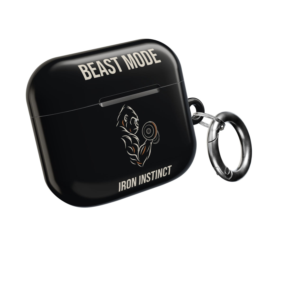 Beast Mode - Iron Instinct - Black - AirPods Case