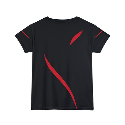 Flaming Edge - Black - Women's T-Shirt