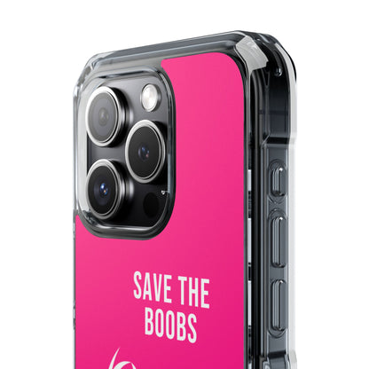 Pink Purpose - Hot Pink - Magnetic Clear Impact iPhone Case