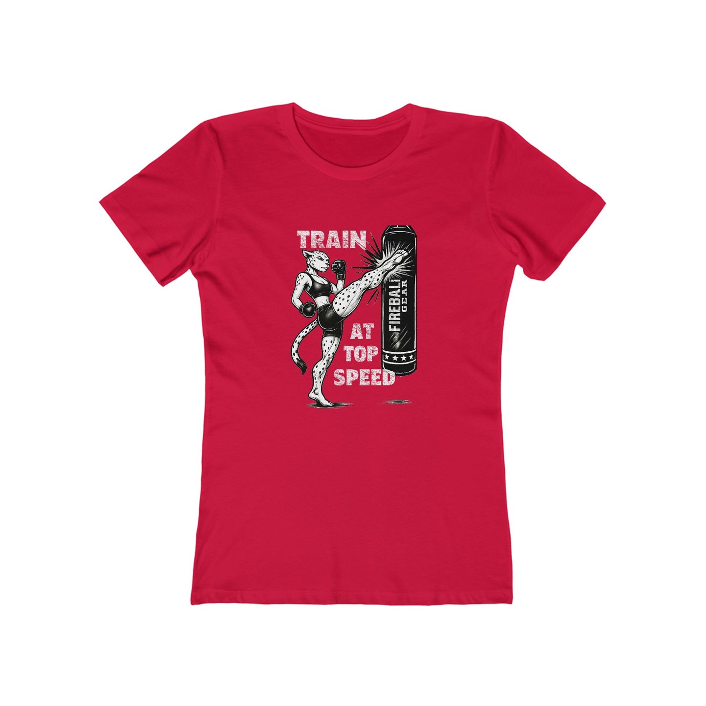 Beast Mode Series - Trainiere mit Höchstgeschwindigkeit - Slim Fit T-Shirt für Damen