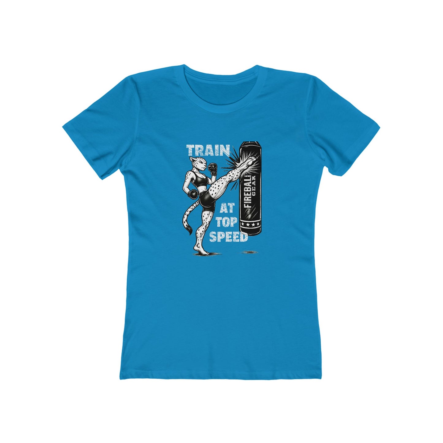 Beast Mode Series - Trainiere mit Höchstgeschwindigkeit - Slim Fit T-Shirt für Damen