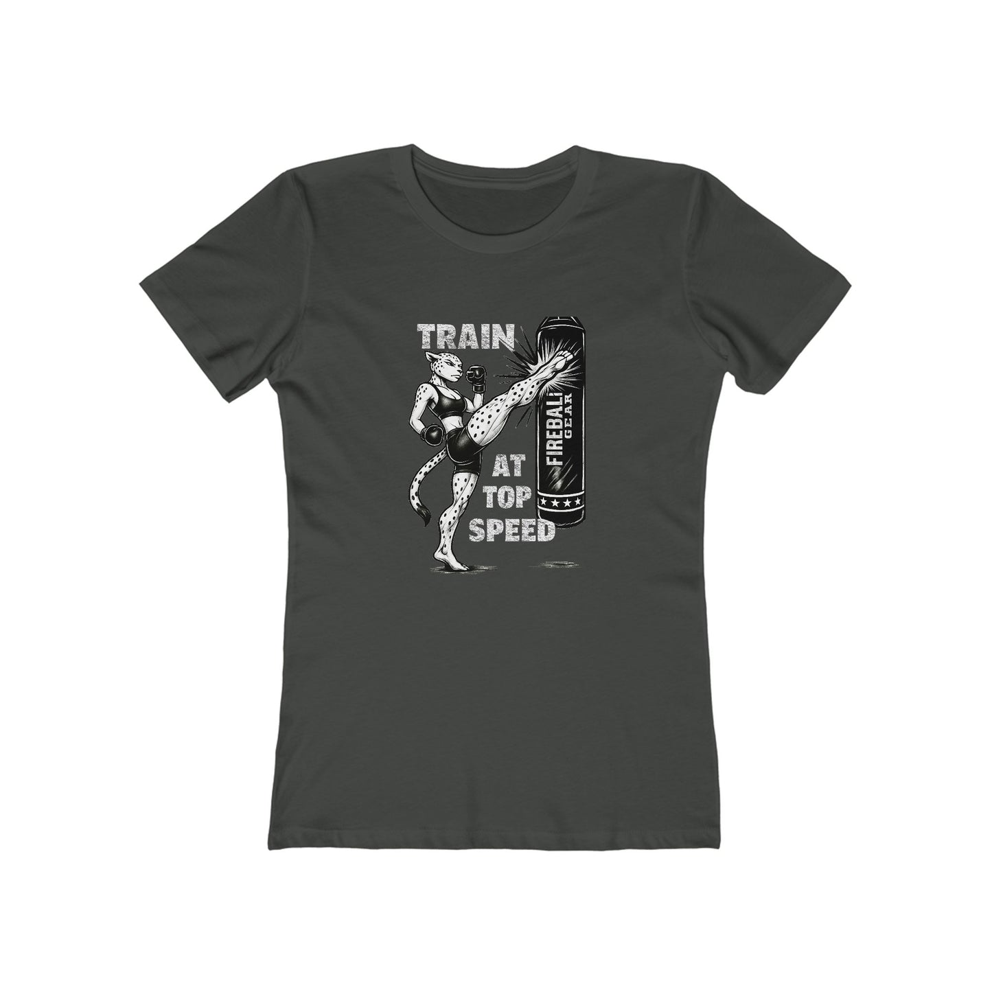 Beast Mode Series - Trainiere mit Höchstgeschwindigkeit - Slim Fit T-Shirt für Damen