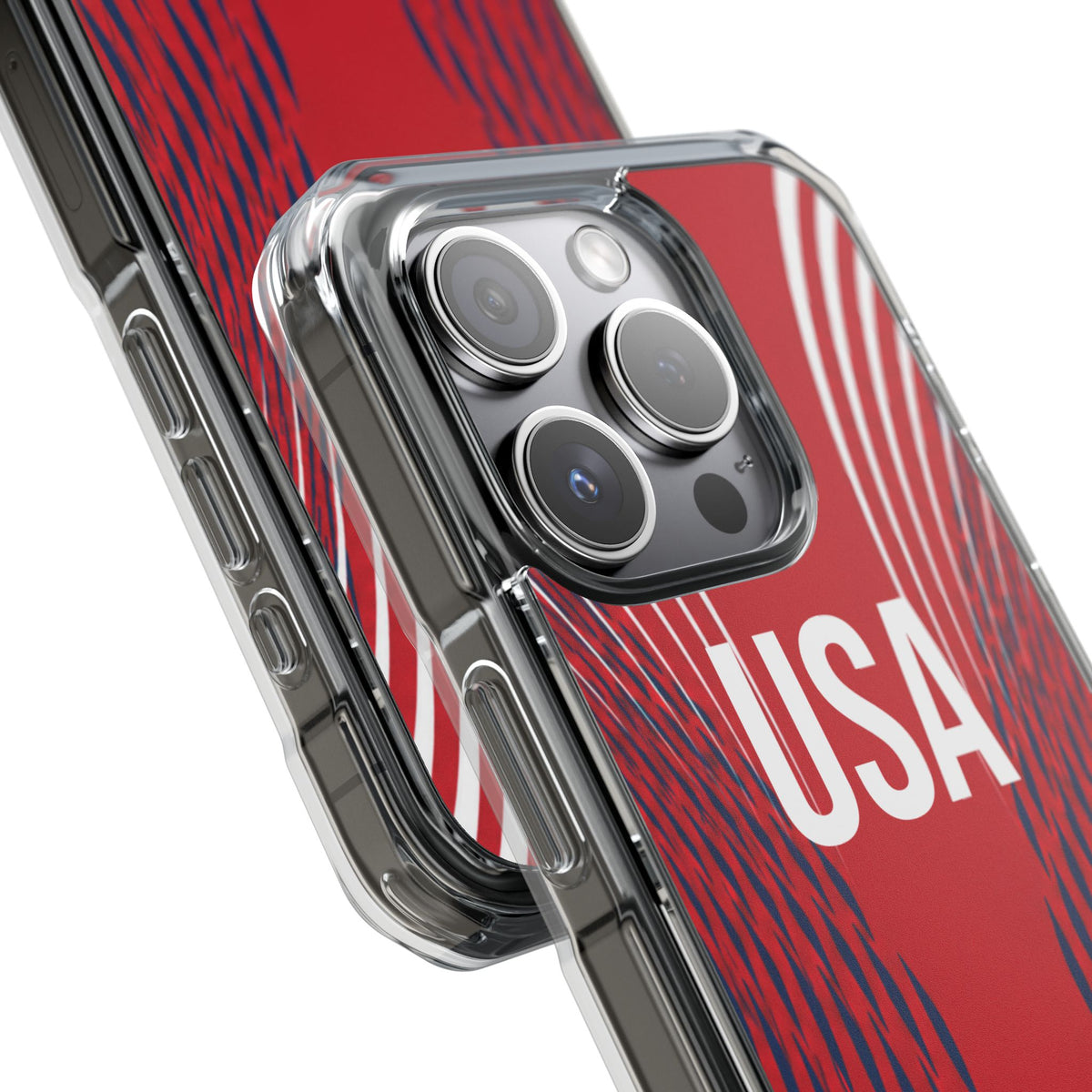 250 Strong - Red - Magnetic Clear Impact iPhone Cases