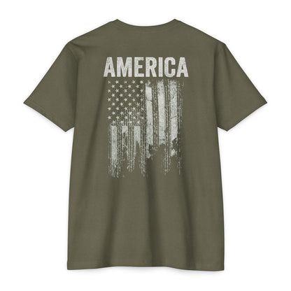 Amerika Flagge - Unisex T-Shirt