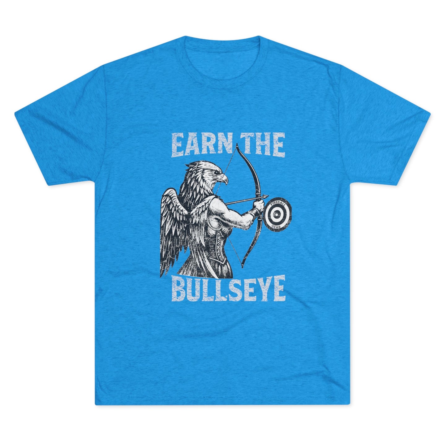 Serie Modo Bestia - Consigue el objetivo - Camiseta unisex de mezcla triple