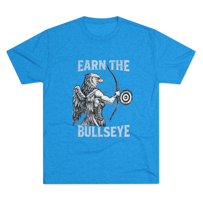 Serie Modo Bestia - Consigue el objetivo - Camiseta unisex de mezcla triple