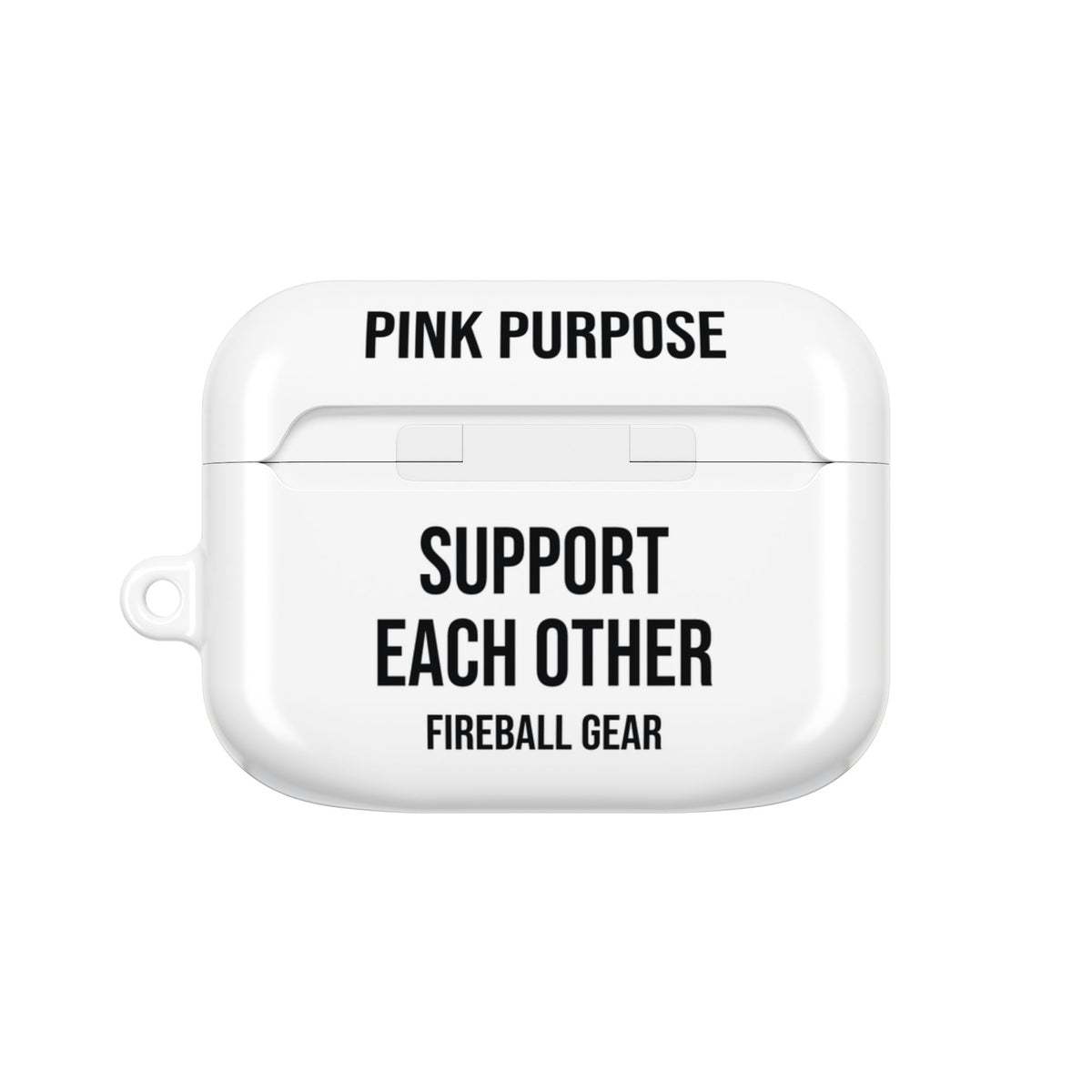 Pink Purpose - White - AirPods Case