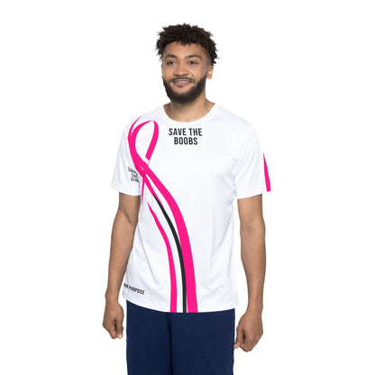 Pink Purpose - White - Unisex Performance Jersey