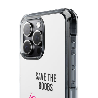 Pink Purpose - White - Magnetic Clear Impact iPhone Case
