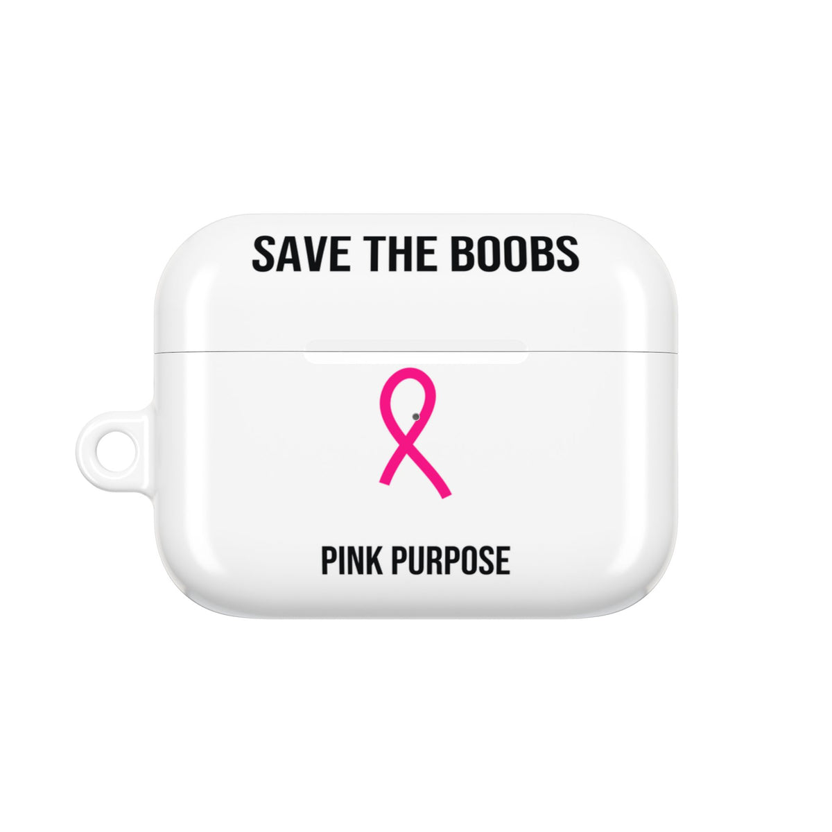 Pink Purpose - White - AirPods Case