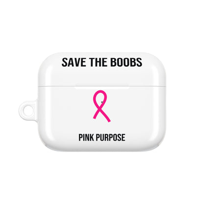 Pink Purpose - White - AirPods Case