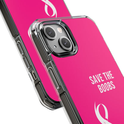 Pink Purpose - Hot Pink - Magnetic Clear Impact iPhone Case