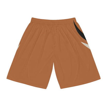 Beast Mode - Iron Instinct - Burnt Orange - Men's Sports Shorts