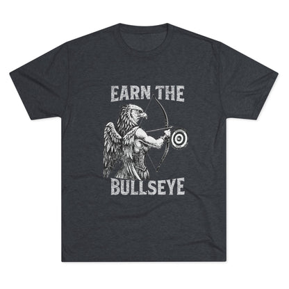 Serie Modo Bestia - Consigue el objetivo - Camiseta unisex de mezcla triple