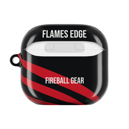 Flames Edge - Black - AirPods Case