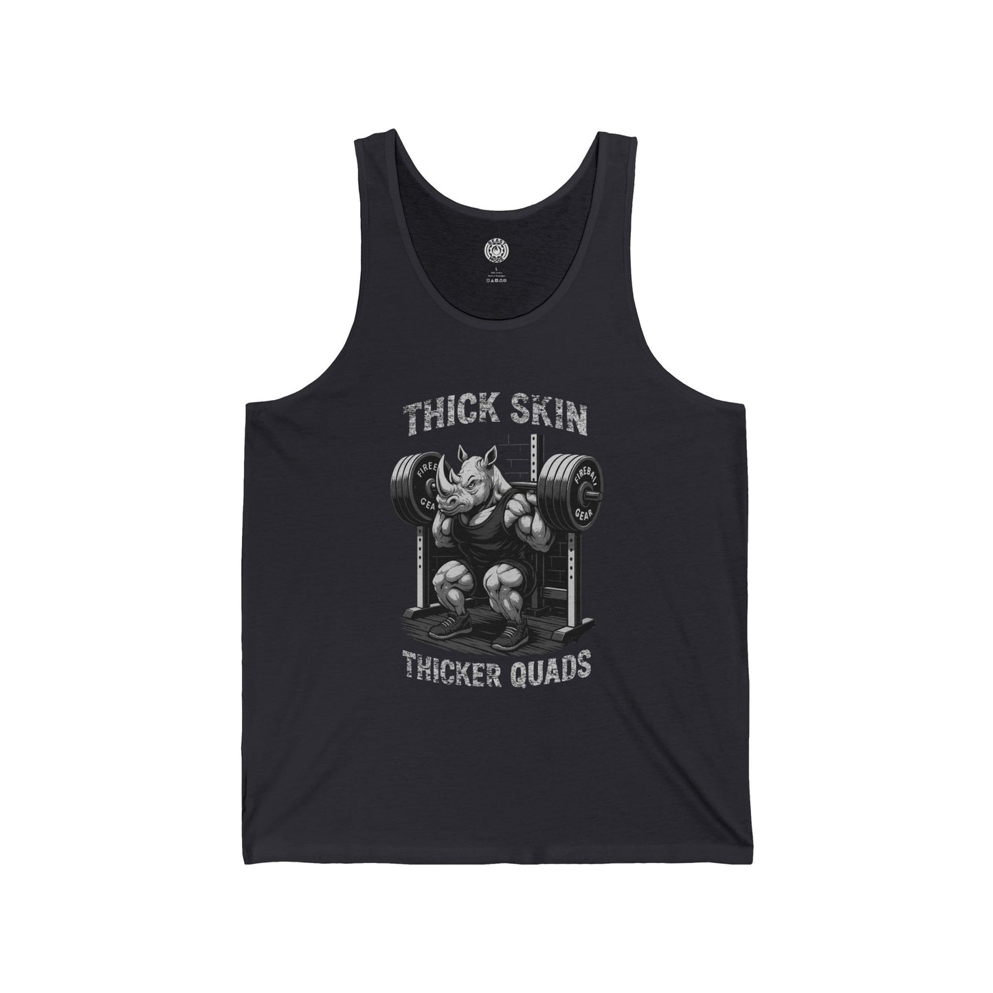 Serie Modo Bestia - Piel gruesa, cuádriceps más gruesos - Camiseta sin mangas unisex