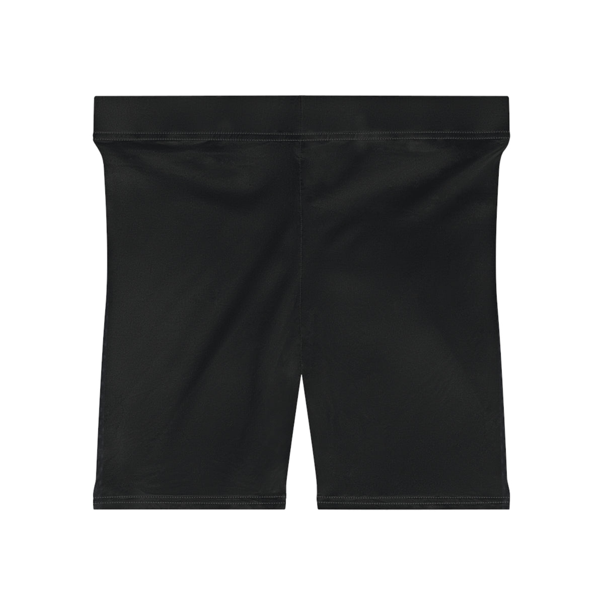 Flame Stripe - Women's Biker Shorts - Black