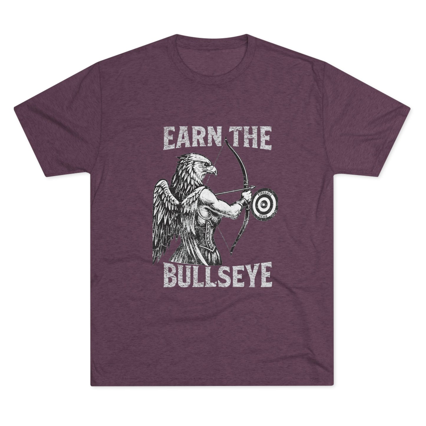 Serie Modo Bestia - Consigue el objetivo - Camiseta unisex de mezcla triple