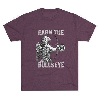 Serie Modo Bestia - Consigue el objetivo - Camiseta unisex de mezcla triple