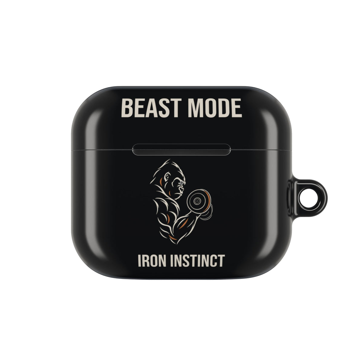 Beast Mode - Iron Instinct - Black - AirPods Case