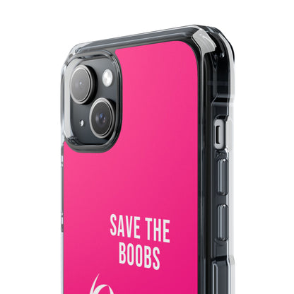 Pink Purpose - Hot Pink - Magnetic Clear Impact iPhone Case