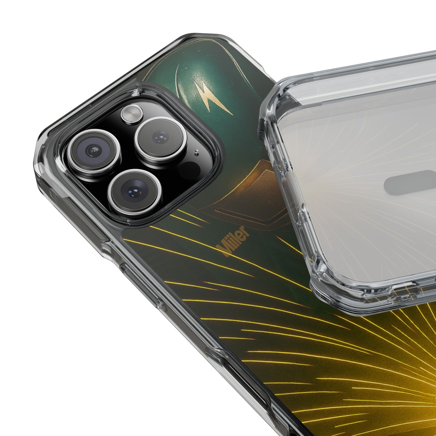 Miller Welder - Magnetic Clear Impact iPhone Cases
