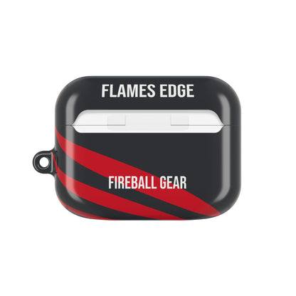 Flames Edge - Gray - AirPods Case