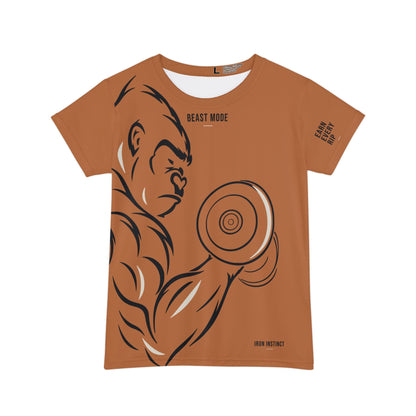 Beast Mode - Iron Instinct - Burnt Orange - Women's T-Shirt