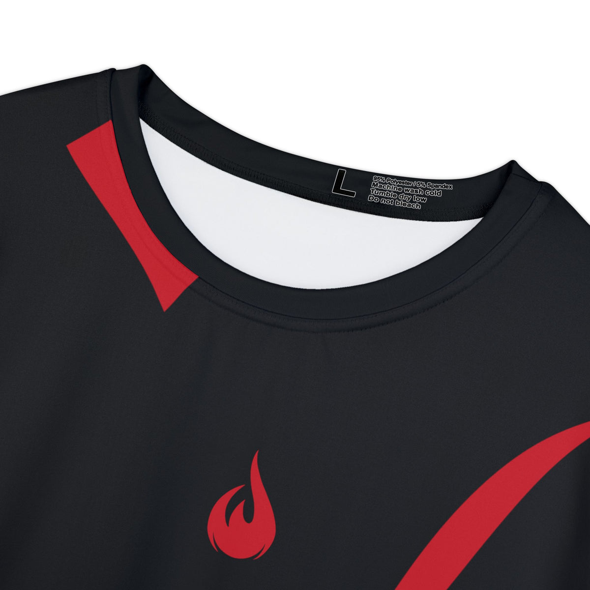 Flaming Edge - Black - Women's T-Shirt