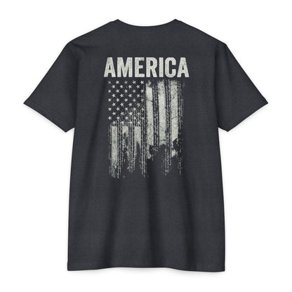 Amerika Flagge - Unisex T-Shirt