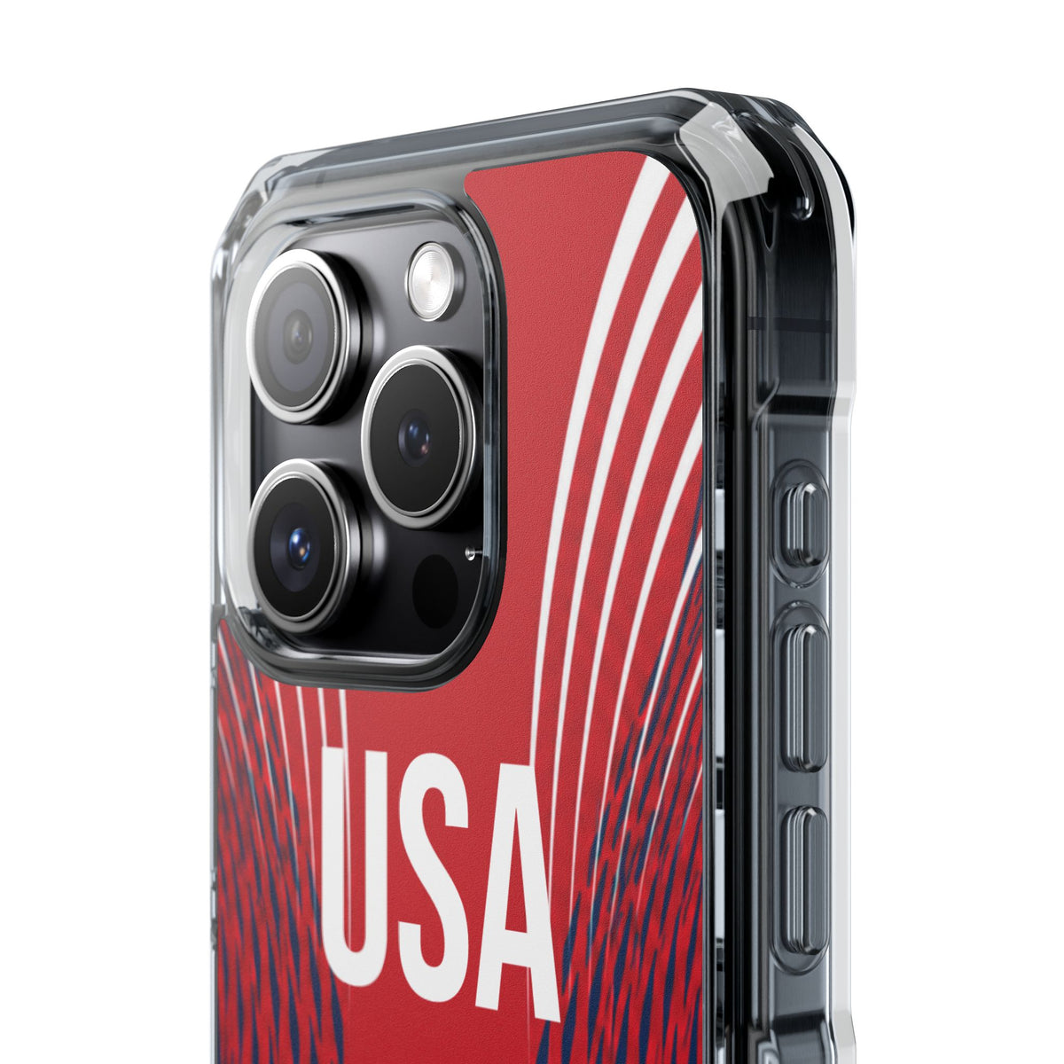 250 Strong - Red - Magnetic Clear Impact iPhone Cases