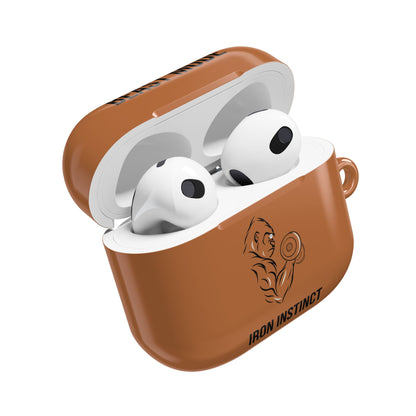 Beast Mode - Iron Instinct - Burnt Orange - AirPods Case