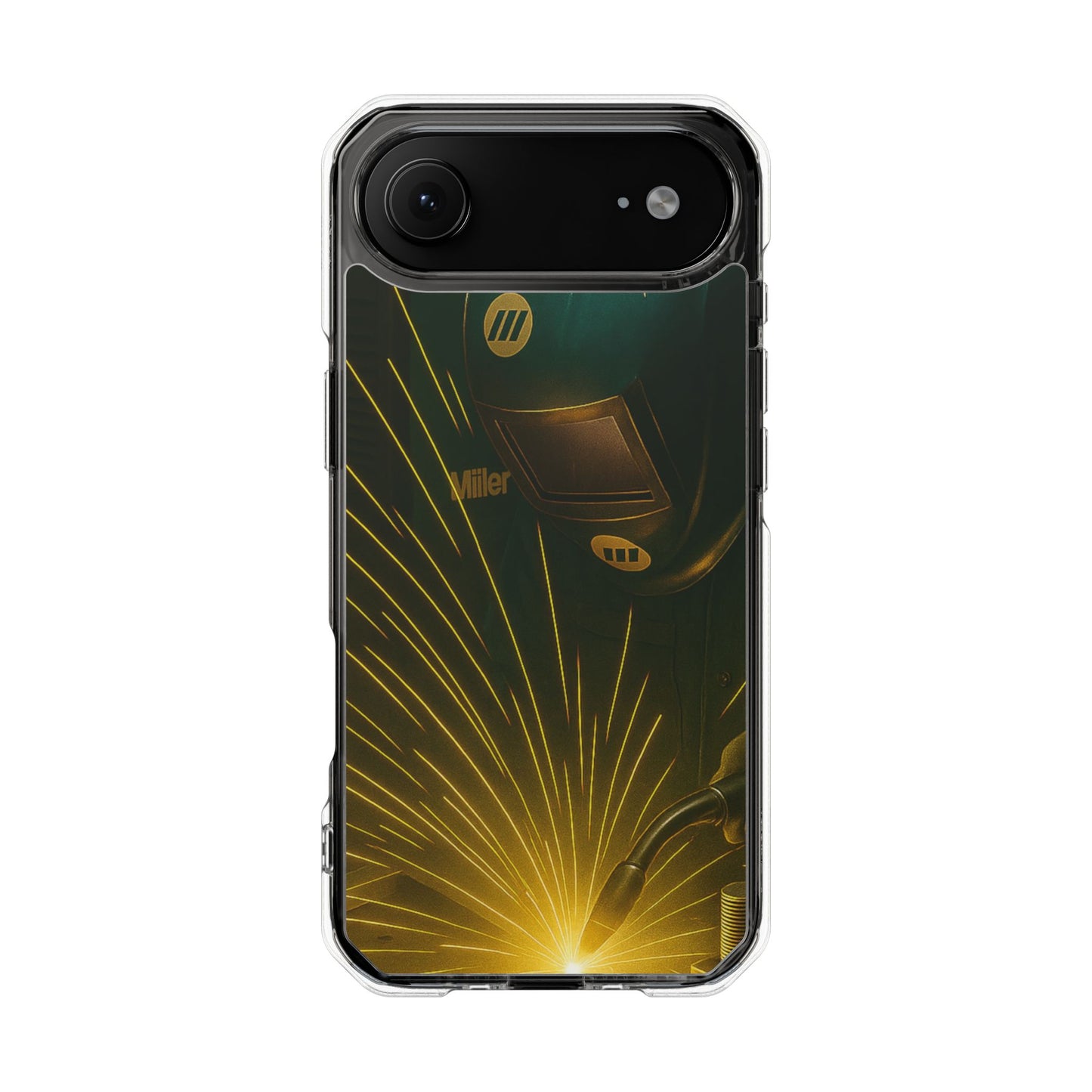 Miller Welder – Magnetische, transparente iPhone-Hüllen