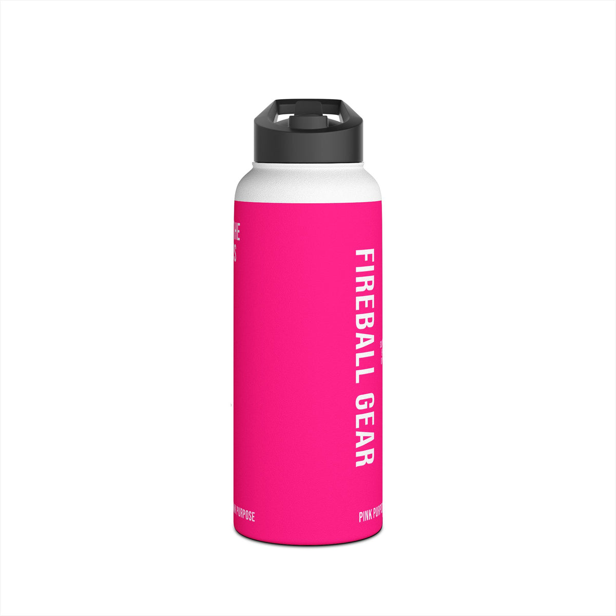 Pink Purpose - Hot Pink - Stainless Steel Water Bottle