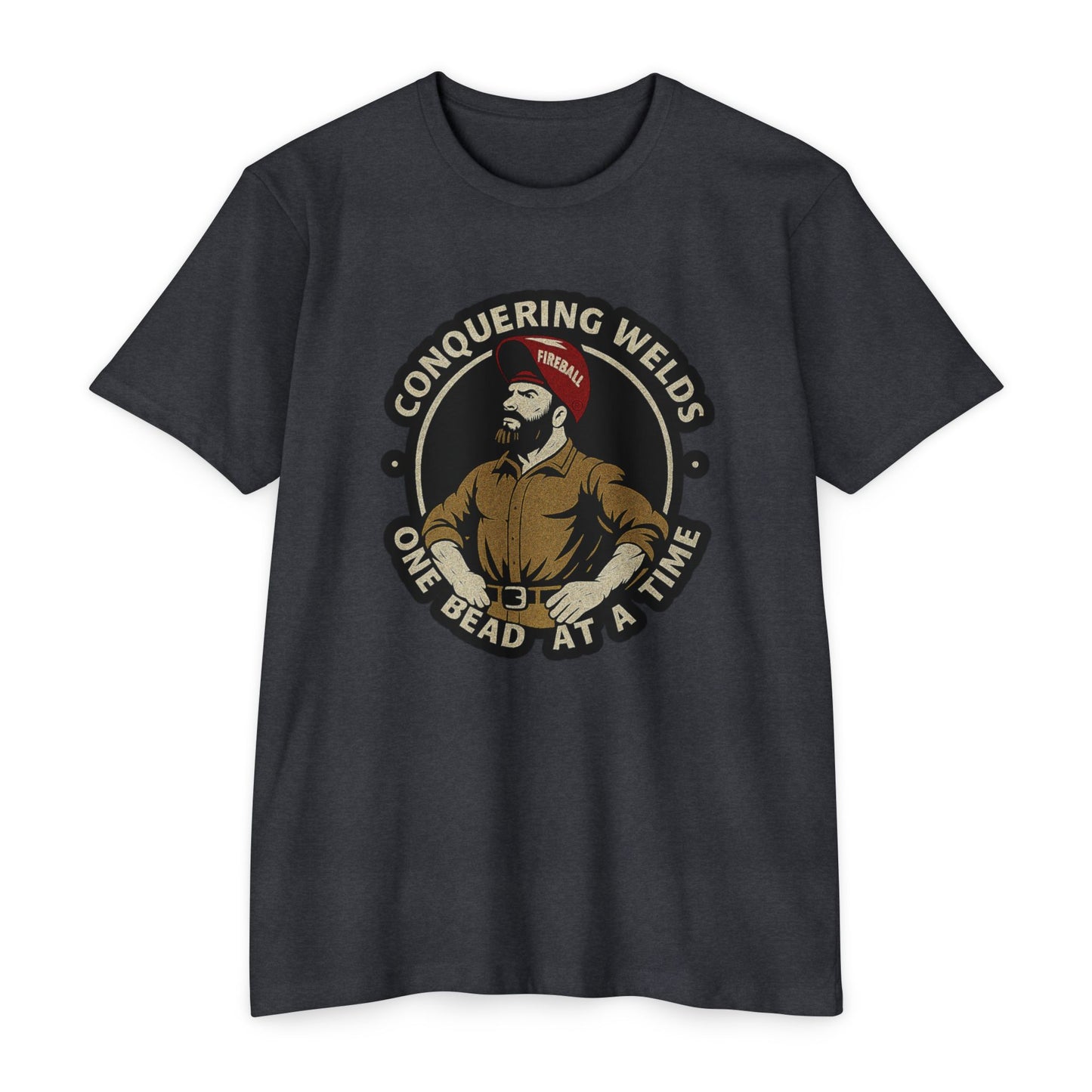 Schweißnähte erobern, eine Perle nach der anderen - Unisex T-Shirt