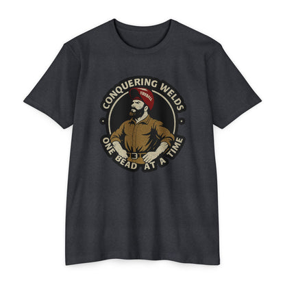 Schweißnähte erobern, eine Perle nach der anderen - Unisex T-Shirt