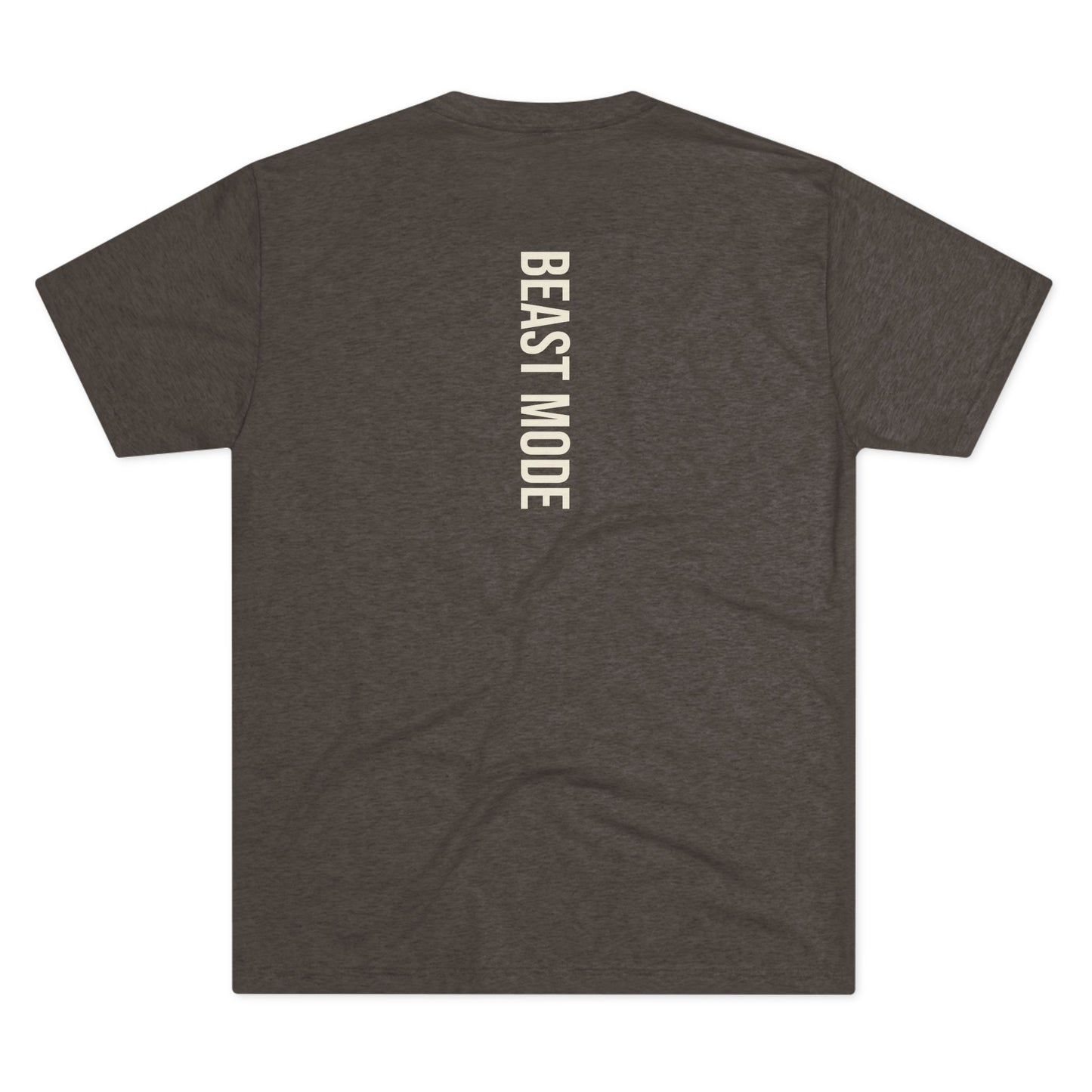 Serie Modo Bestia - Entrena como una bestia, asciende como un rey - Camiseta unisex de mezcla triple