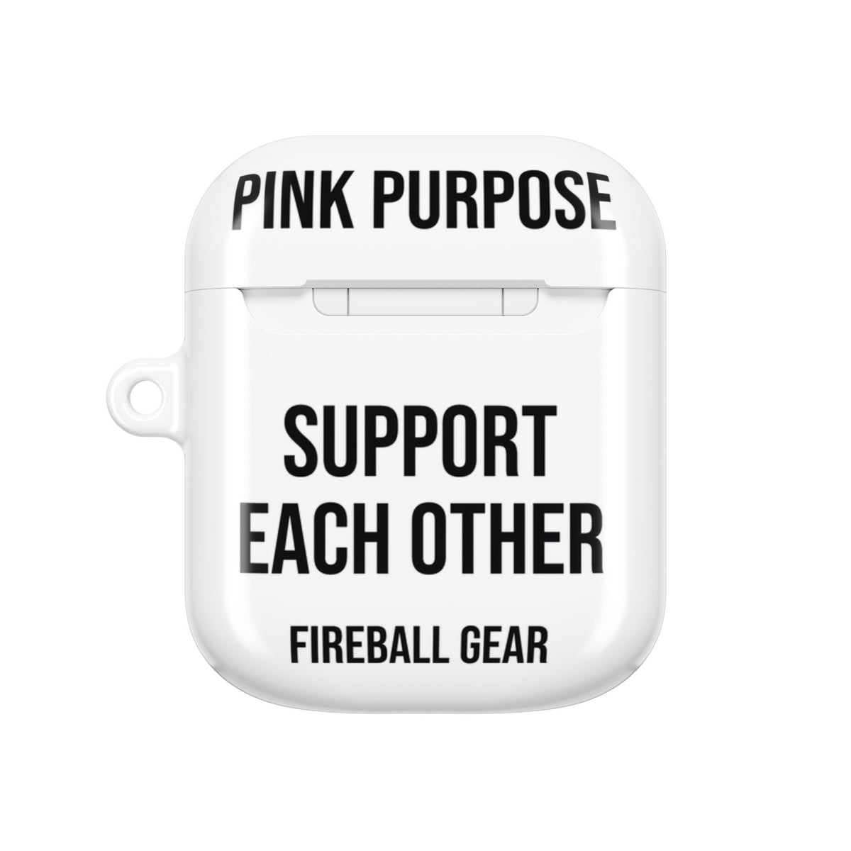 Pink Purpose - White - AirPods Case