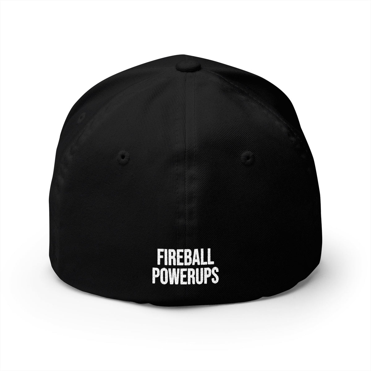 Fireball Powerups - Champion Belt - FlexFit Dark Caps
