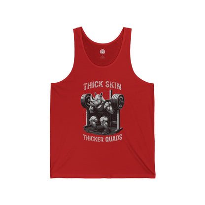 Serie Modo Bestia - Piel gruesa, cuádriceps más gruesos - Camiseta sin mangas unisex