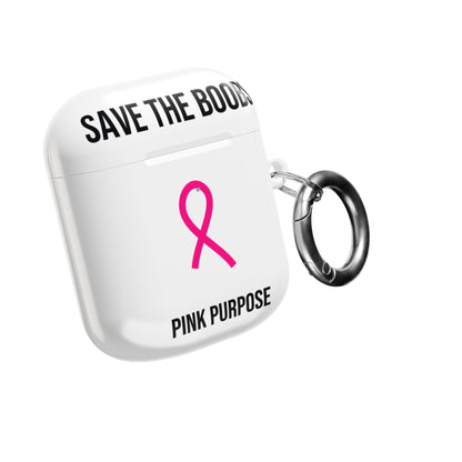 Pink Purpose - White - AirPods Case