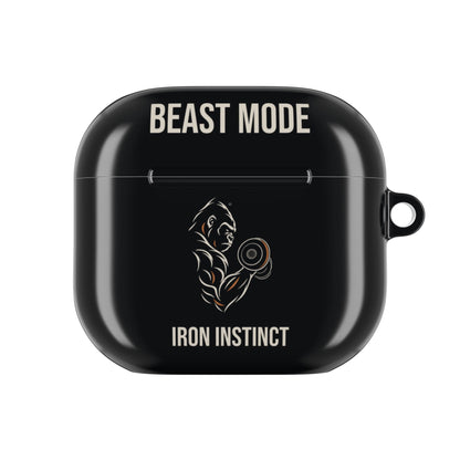 Beast Mode - Iron Instinct - Black - AirPods Case