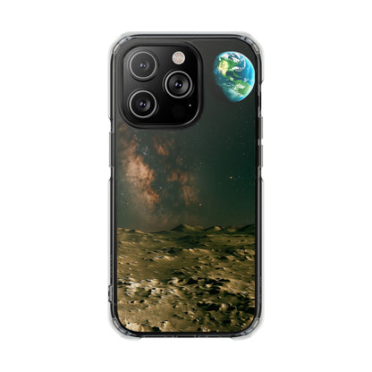 Standing on the Moon – Magnetische, durchsichtige iPhone-Hüllen
