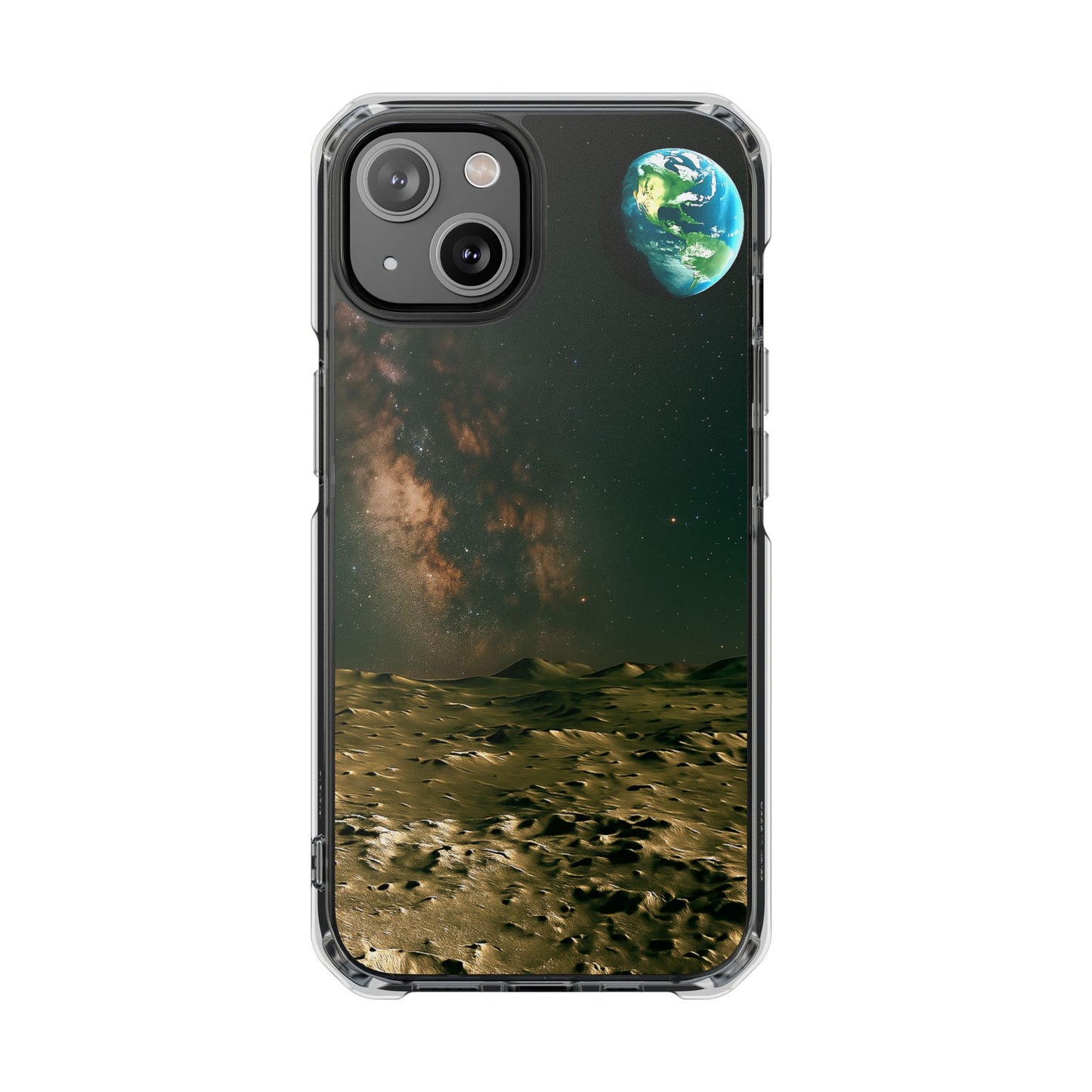 Standing on the Moon – Magnetische, durchsichtige iPhone-Hüllen