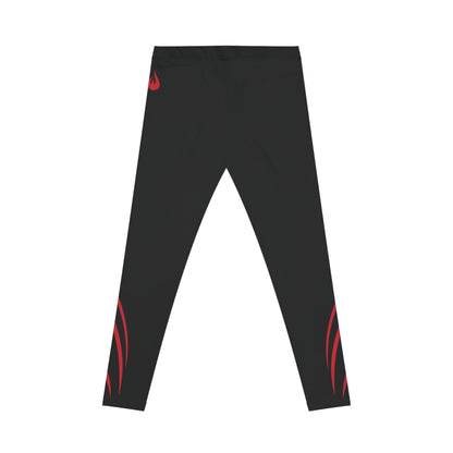 Flaming Edge - Women's Leggings - Black